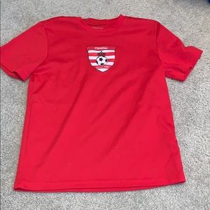 Athletic Carolina soccer club shirt medium